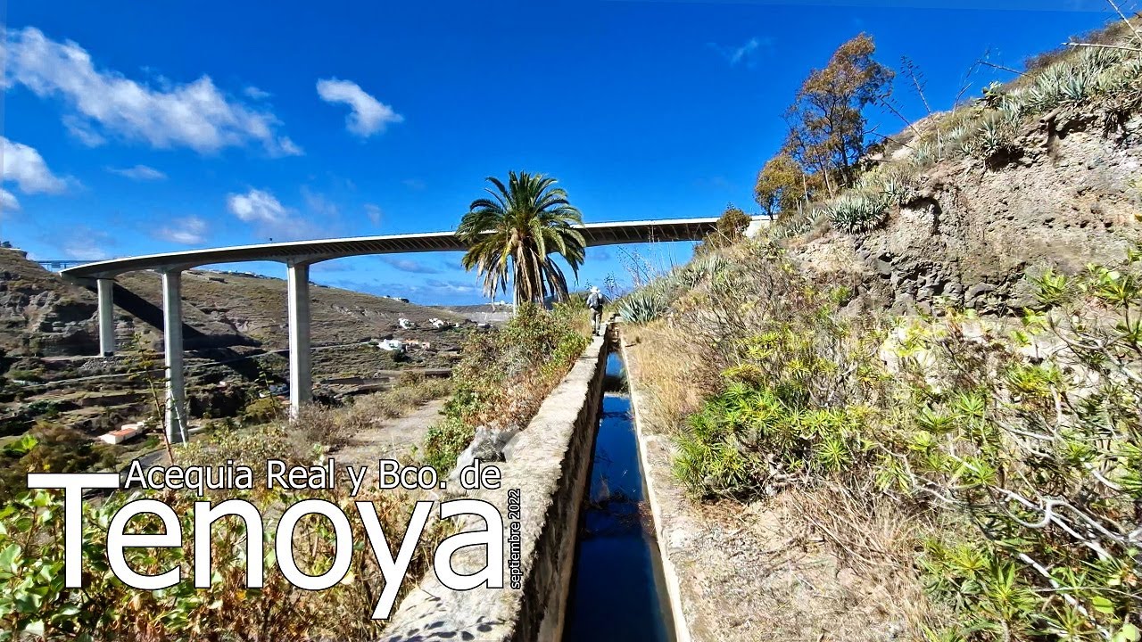TENOYA. ACEQUIA y BARRANCO (comentado)(septiembre 2022)