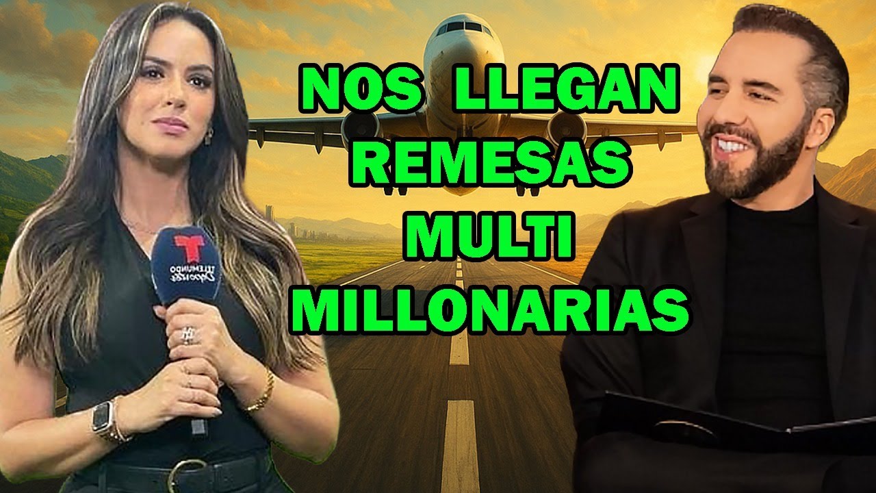 TV de Honduras alucina con las multimillonarias remesas que envían a El Salvador desde USA