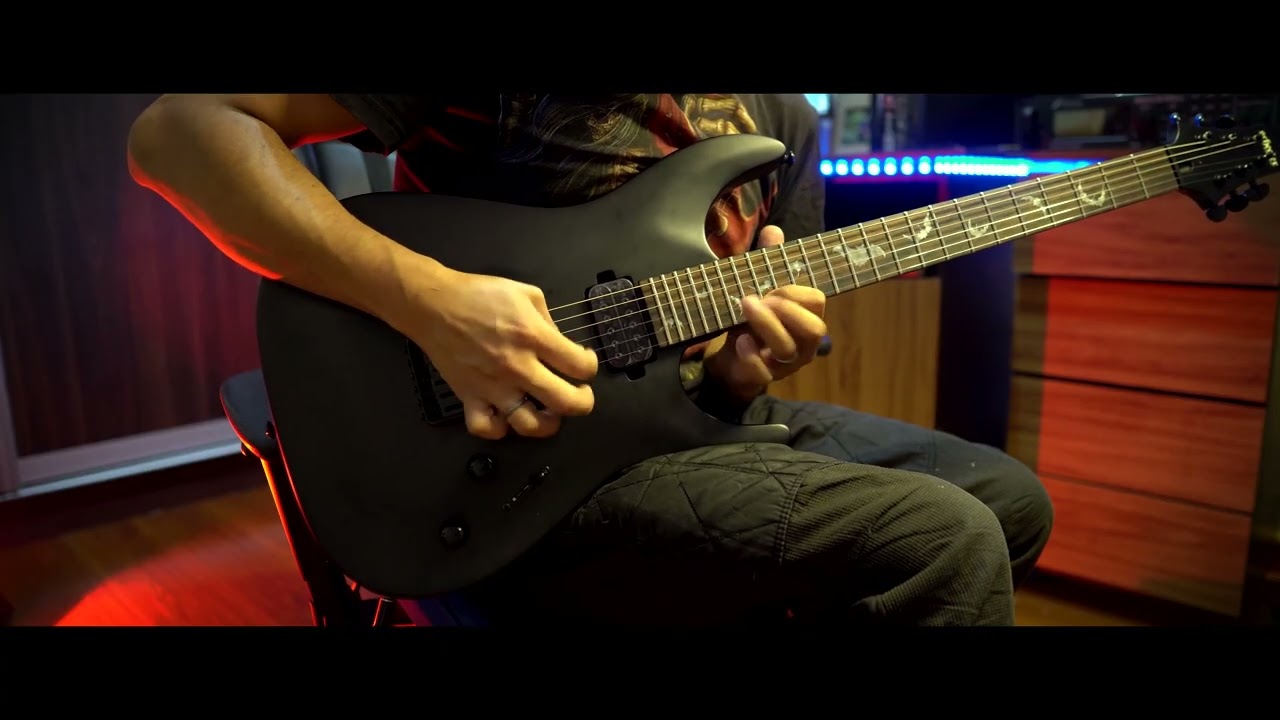 Schecter Damien-6 Satin Black