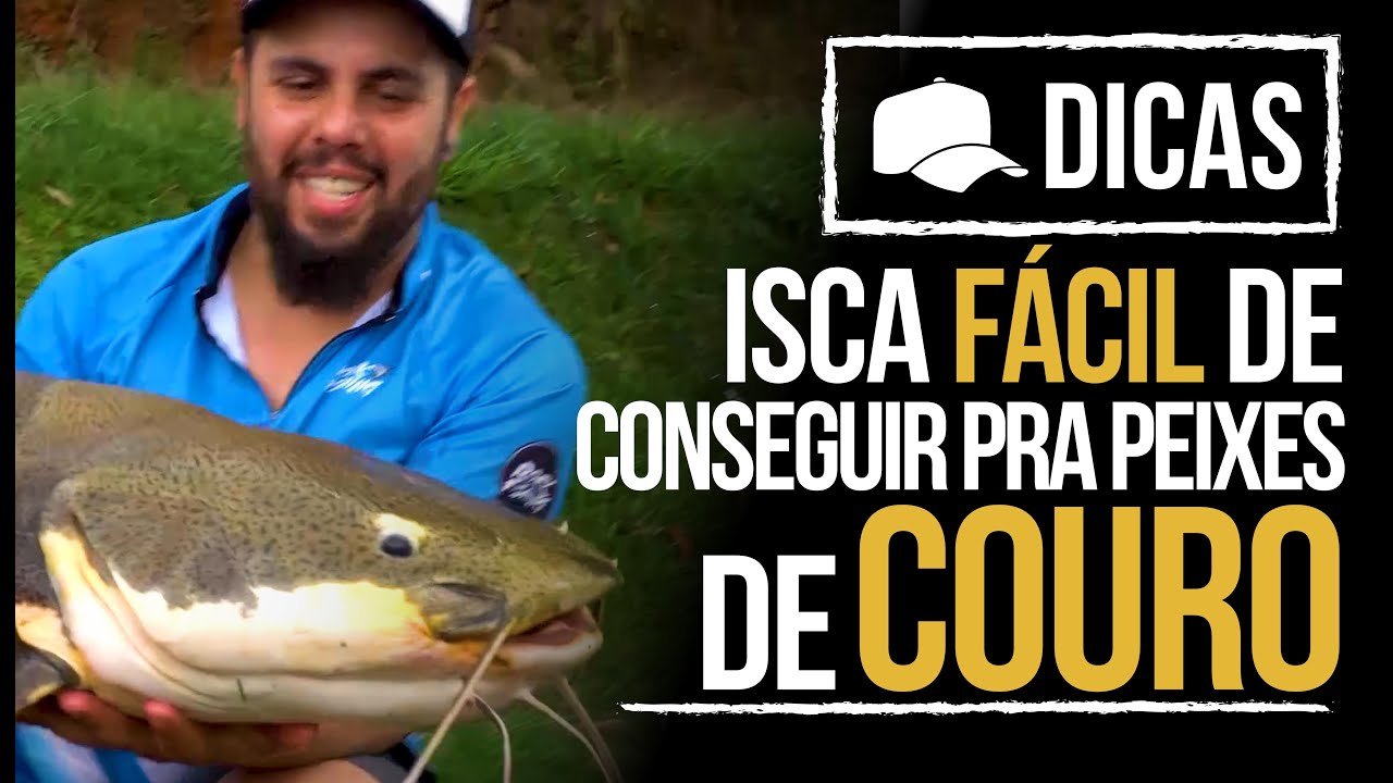 DICAS #166 - ISCA FÁCIL DE CONSEGUIR PRA PEIXES DE COURO