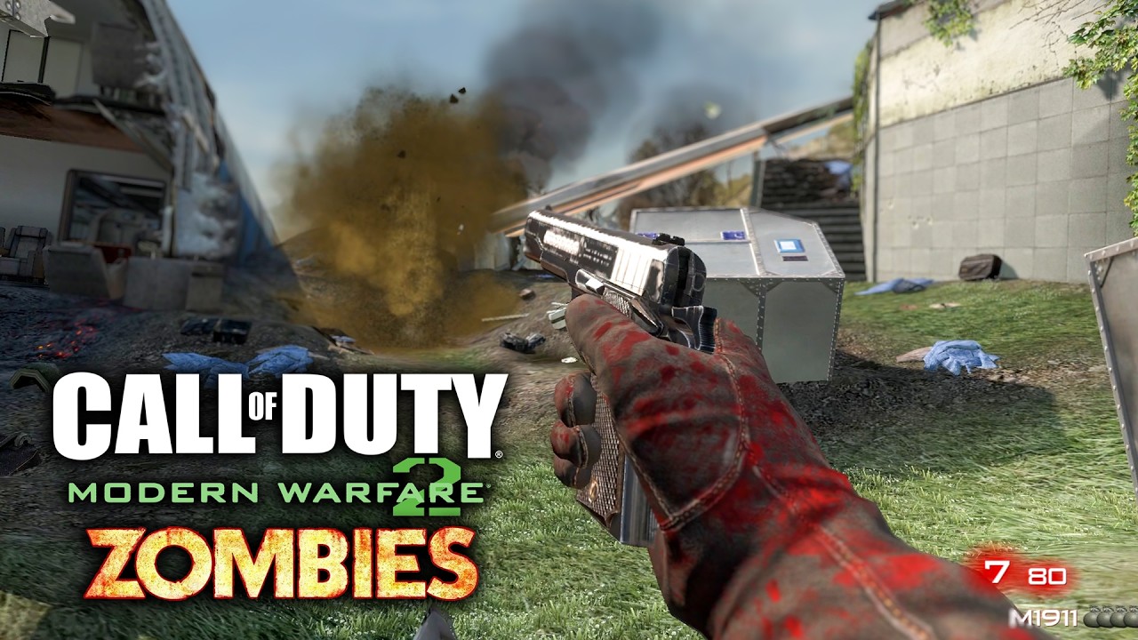 Trying More Maps From The MW2 ZOMBIES MOD (Zombie Warfare 3)