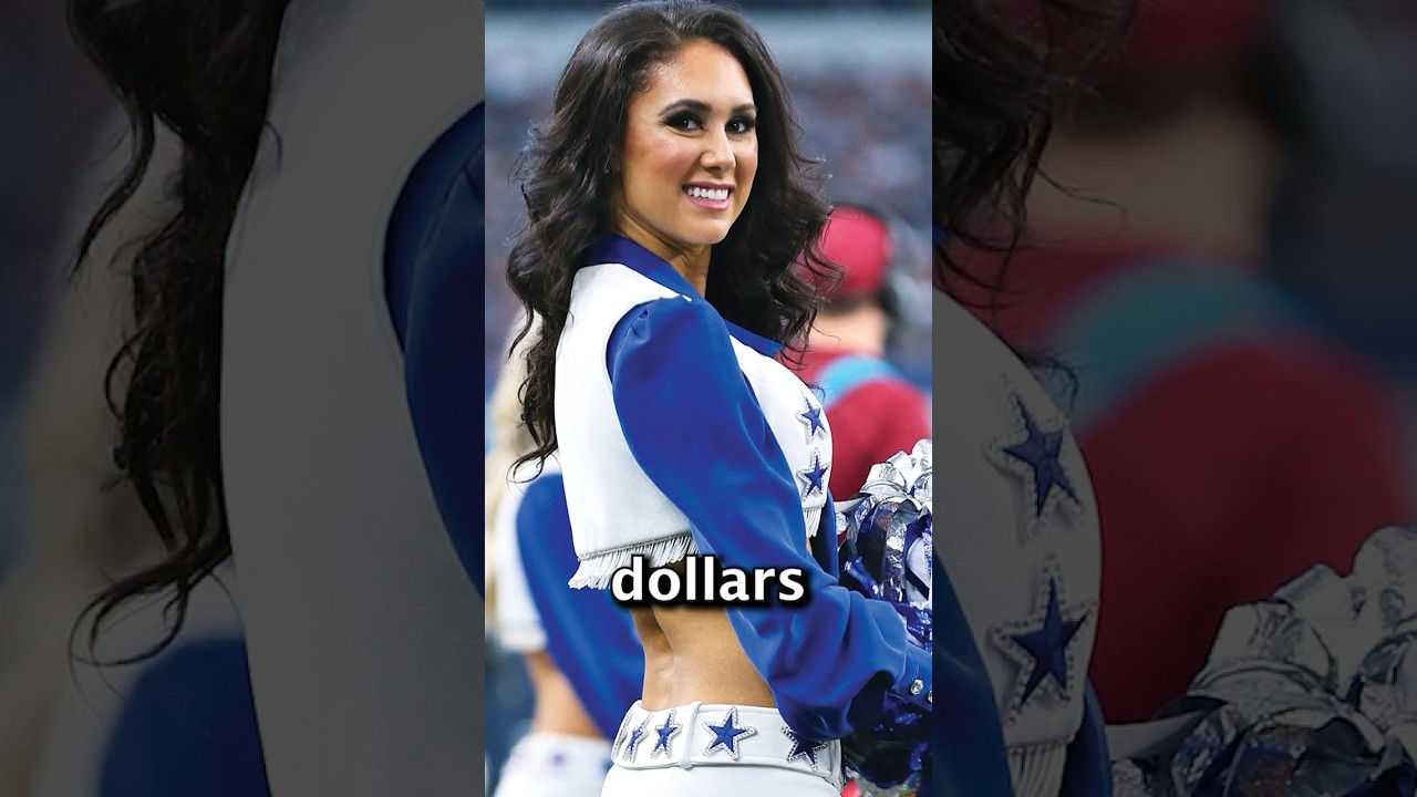 How Much Dallas Cowboys Cheerleaders Get Paid 💰 #nfl #football #sports #dallas #cowboys