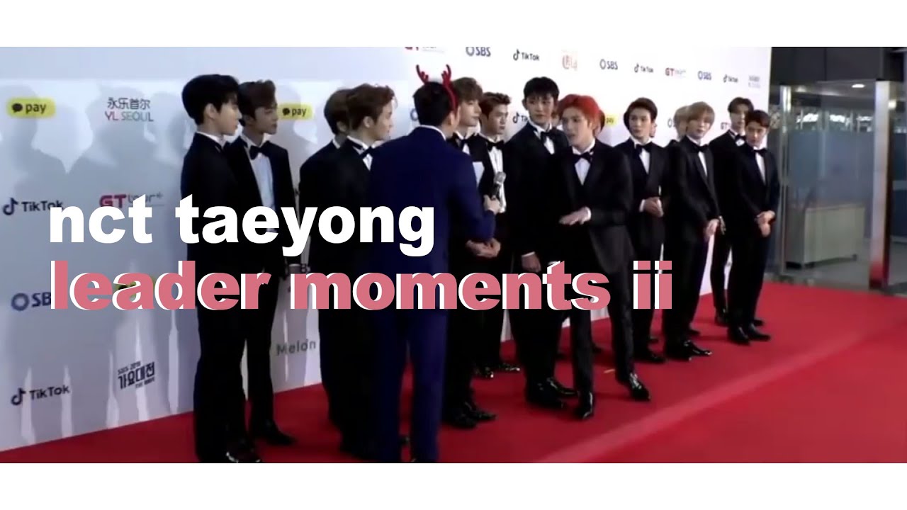 nct taeyong 태용: leader moments pt. 2