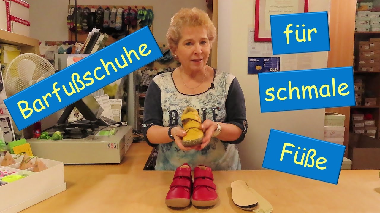 Barfußschuhe für schmale Füße
