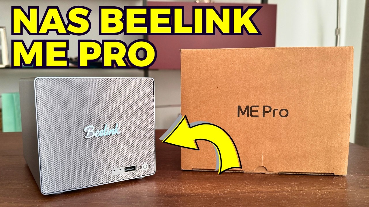 FINALMENTE HO UN NAS, ED È IL PIÙ BELLO DI TUTTI !! - BEELINK ME PRO