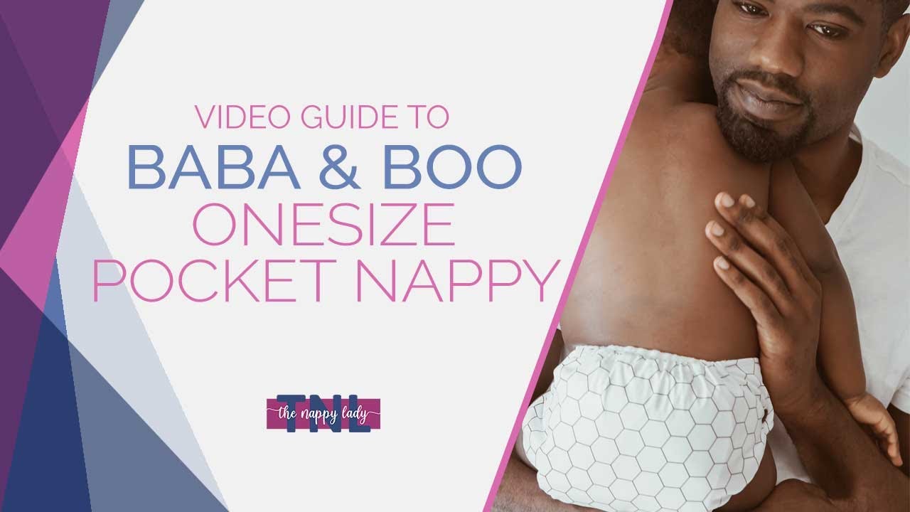 Baba & Boo Onesize Pocket Nappy Video Guide - The Nappy Lady