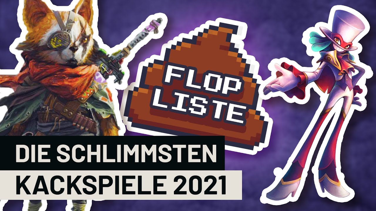 Die schlechtesten Spiele des Jahres 2021