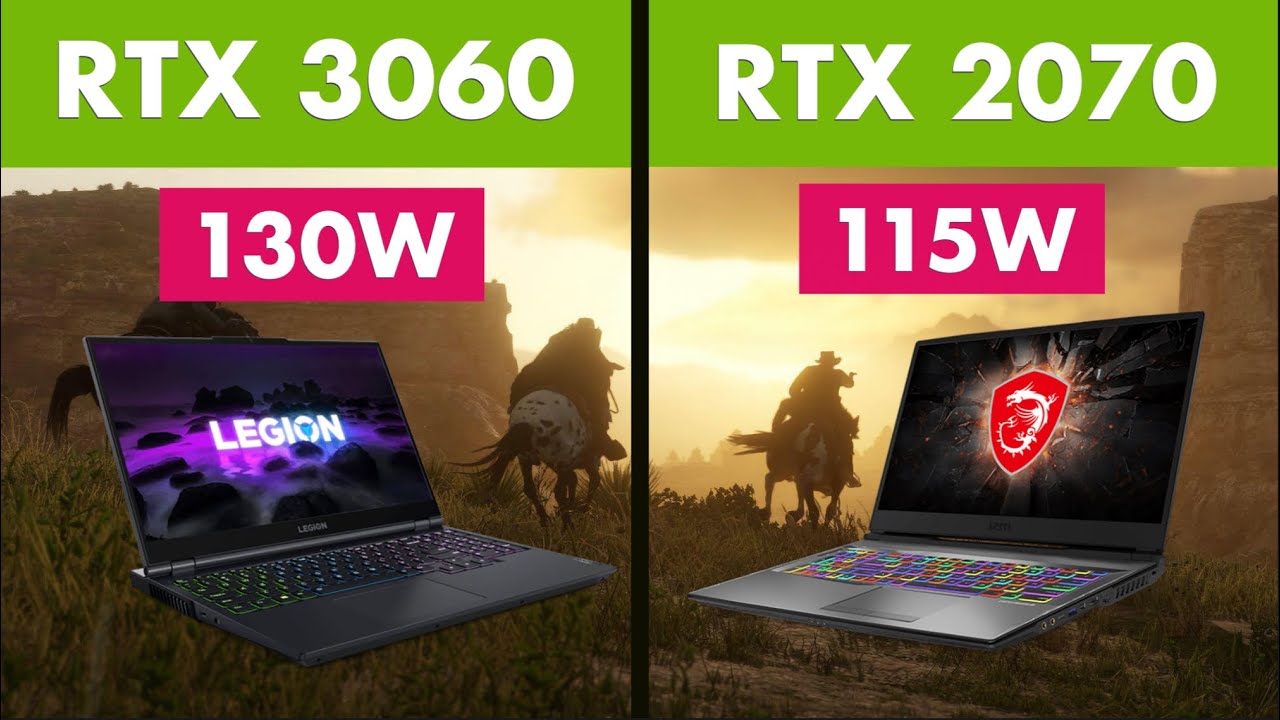 RTX 3060 Laptop vs RTX 2070 Laptop | 8 Games Tested