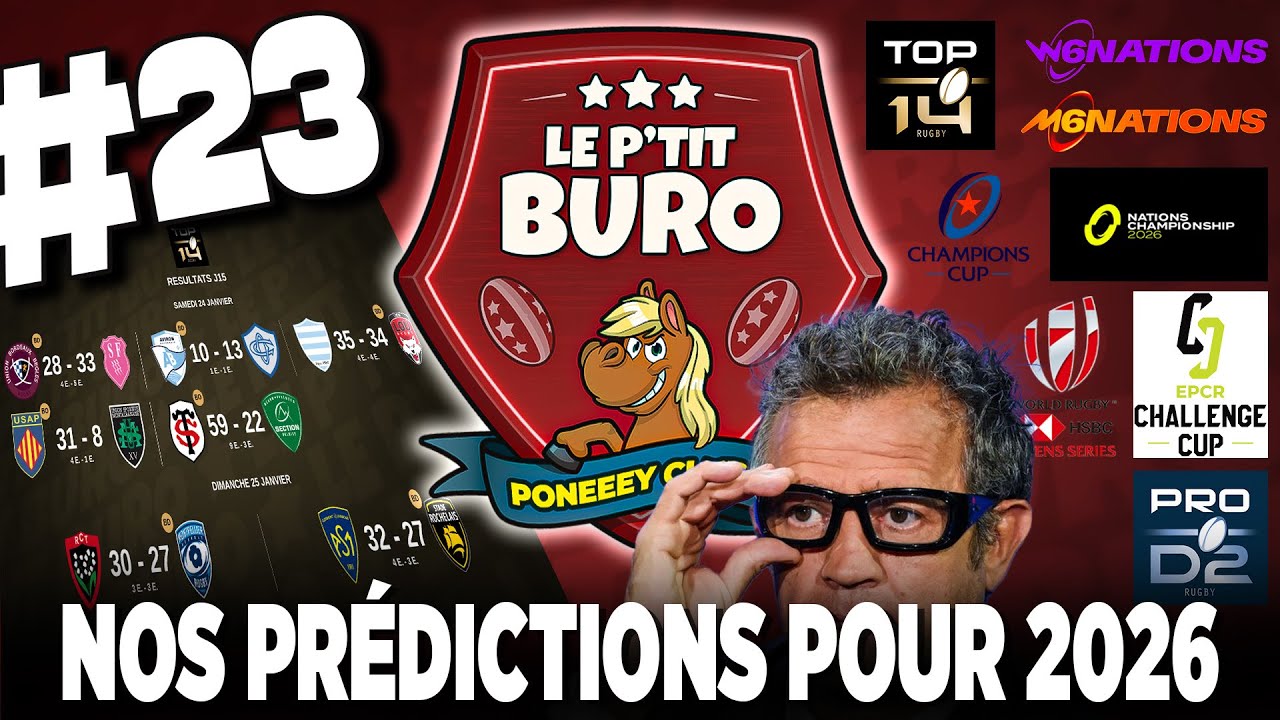 🏉#23 || Le Ptit BURO 🍻 || C'est bien mieux quand tout le monde joue le jeu !