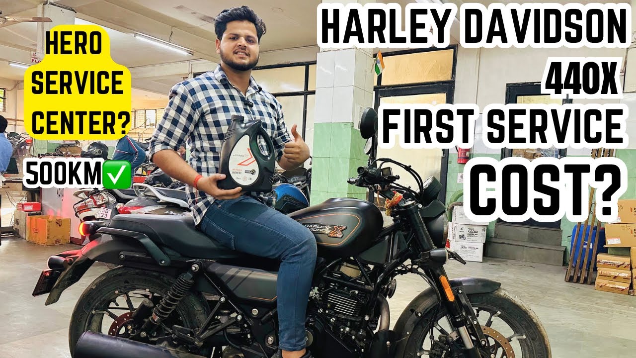 Harley Davidson 440X First Service 🔥 In Hero Service center 🔥कितना खर्चा आया 🔥