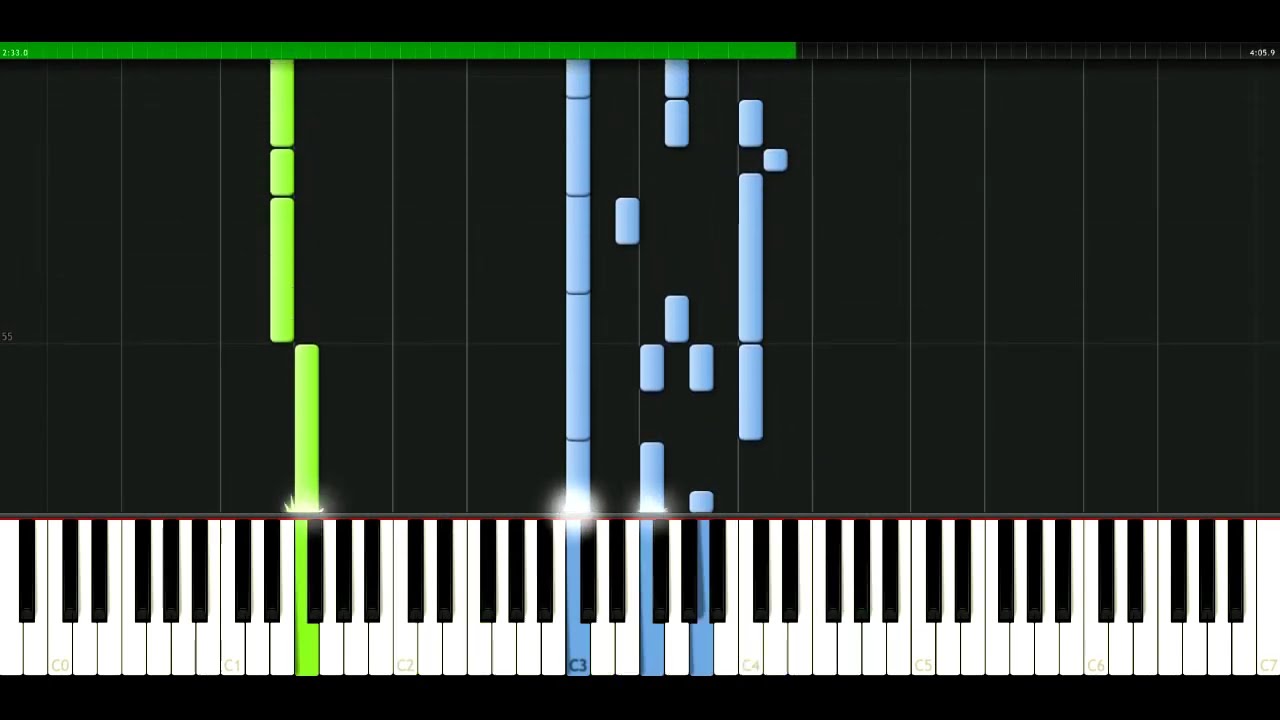 Mariah Carey - Ill Be There [Piano Tutorial] Synthesia | passkeypiano