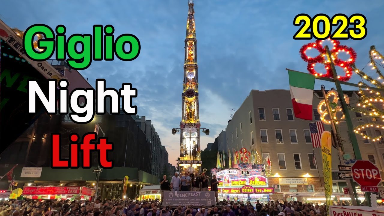 Giglio Night Lift Our Lady of Mount Carmel 2023