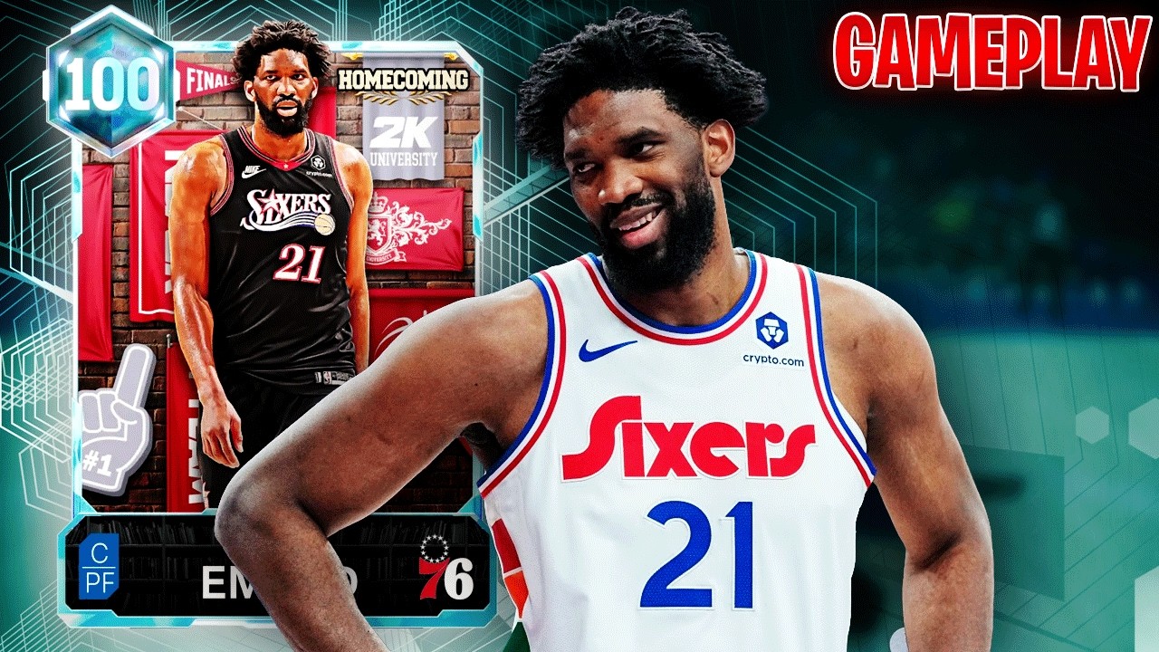 100 OVERALL JOEL EMBIID HAS ONE OF THE GLITCHIEST SHOTS IN NBA 2K26 MyTEAM!!