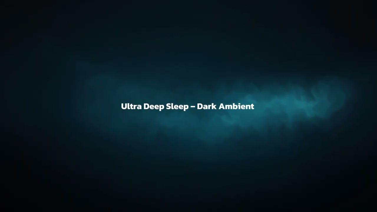 Deep Sleep Dark Ambient 🌑 Nature Sounds for Insomnia & Night Meditation