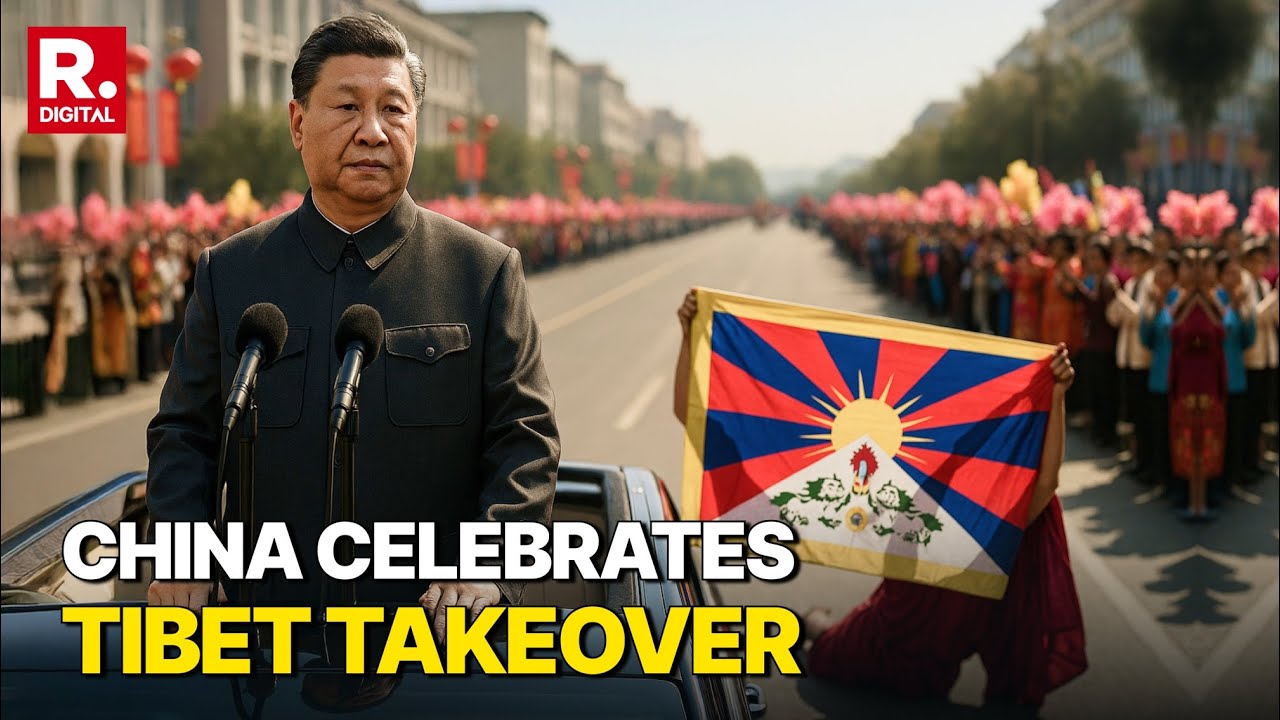 China Marks 60 Years in Tibet with Troops and Missing Monks