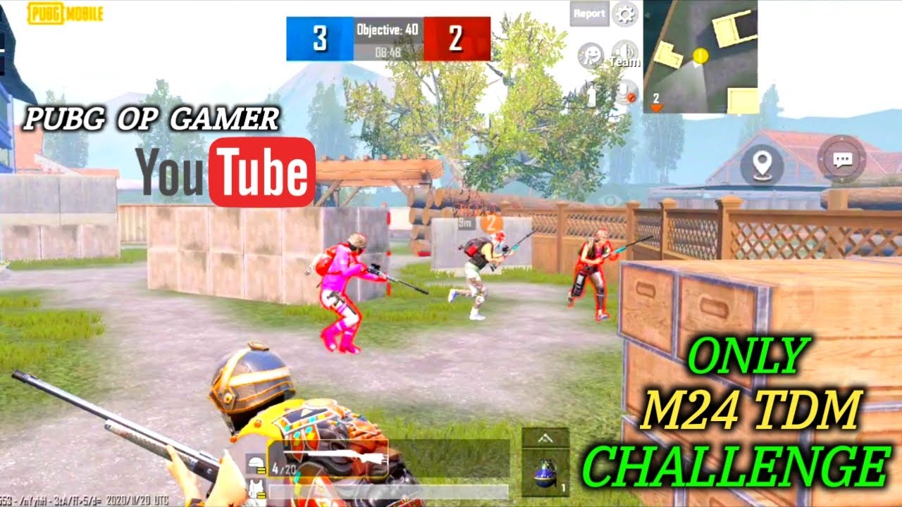 M24 ROOM CHALLENGE / 2 VS 2 / PUBG MOBILE / POCO_X2