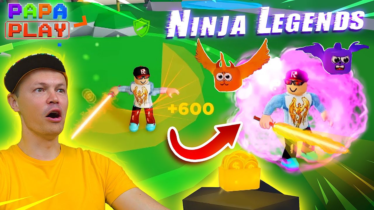 Я стал НИНДЗЯ в ⚡Ninja Legends