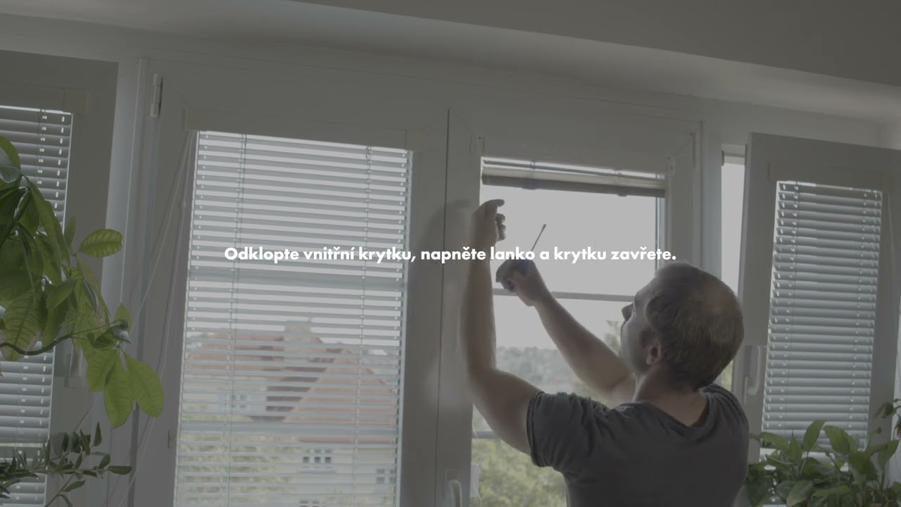 Návody - Vnitřní žaluzie, výměna starších za nové