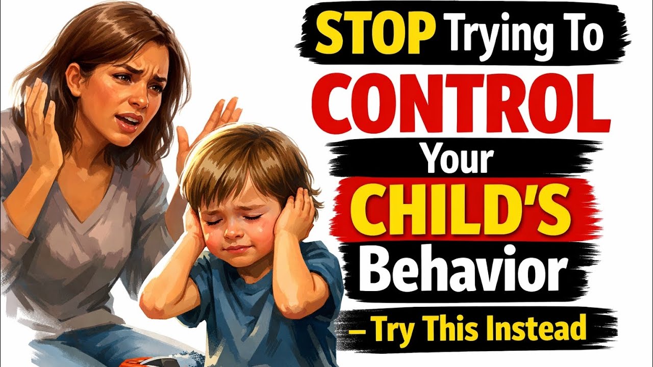 STOP Trying To CONTROL Your CHILD’S Behavior — Try This Instead