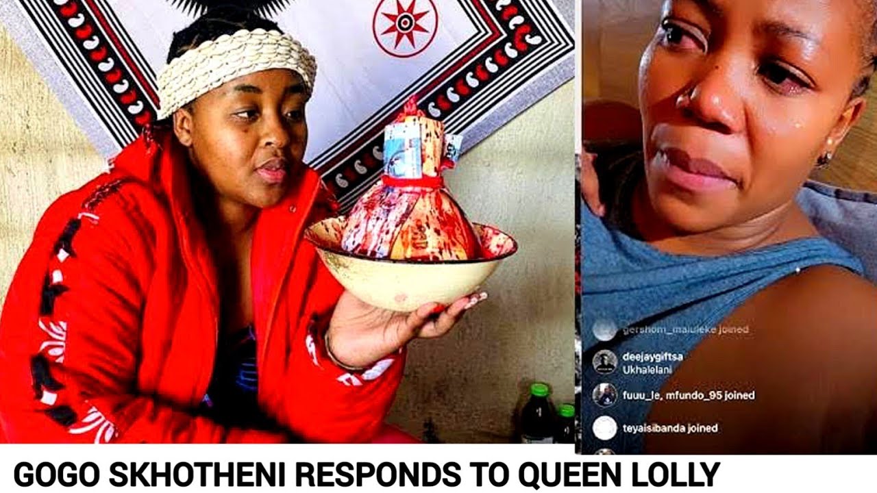 Gogo Skhotheni responds to Queen lolly & Gogo Maweni