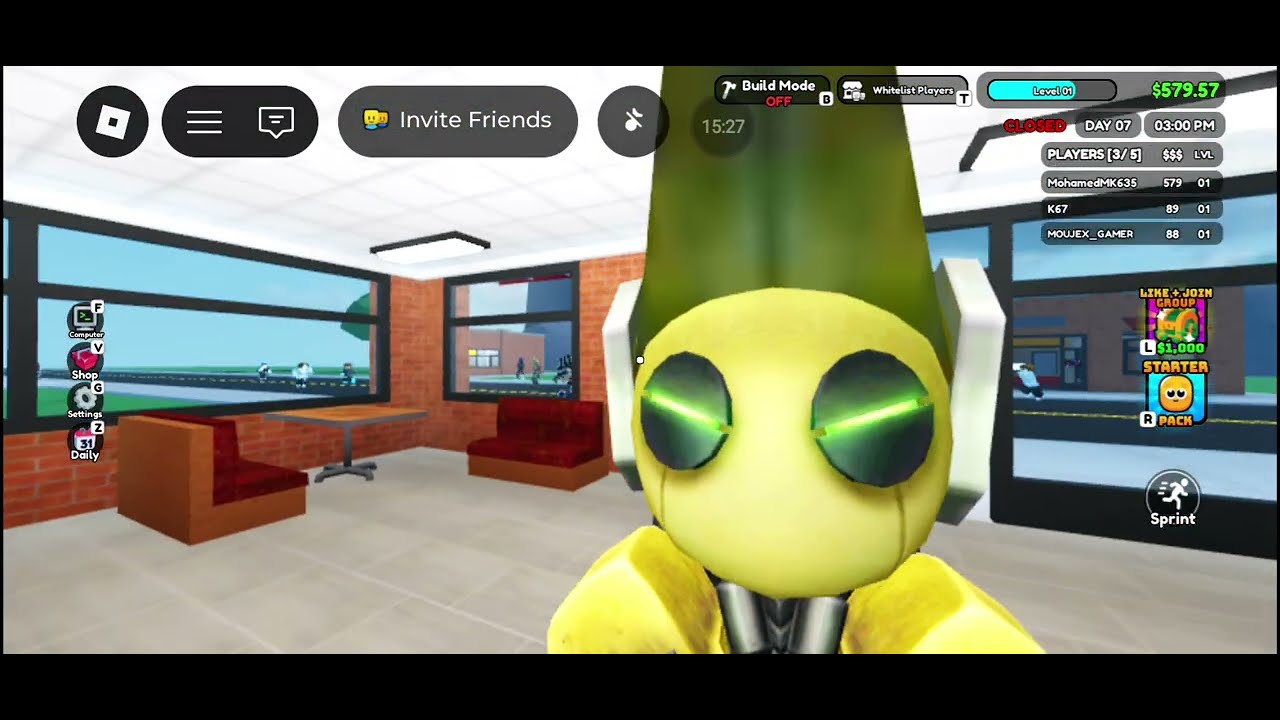 لعبت لعبة المطعم 🍔🔥