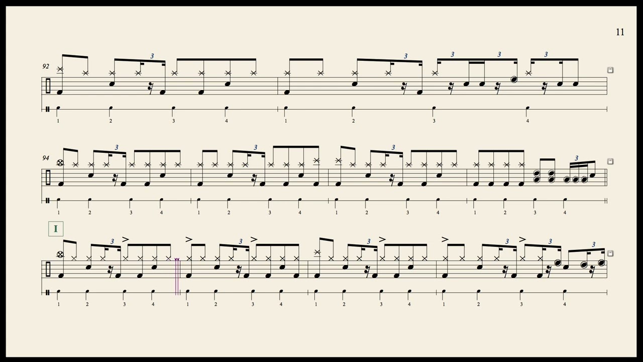 En el Muelle de San Blás (Video-partitura para batería)