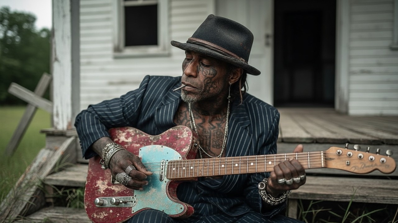 DEEP Southern DELTA Blues - BONE-DRY Melancholy (Slow Burn)