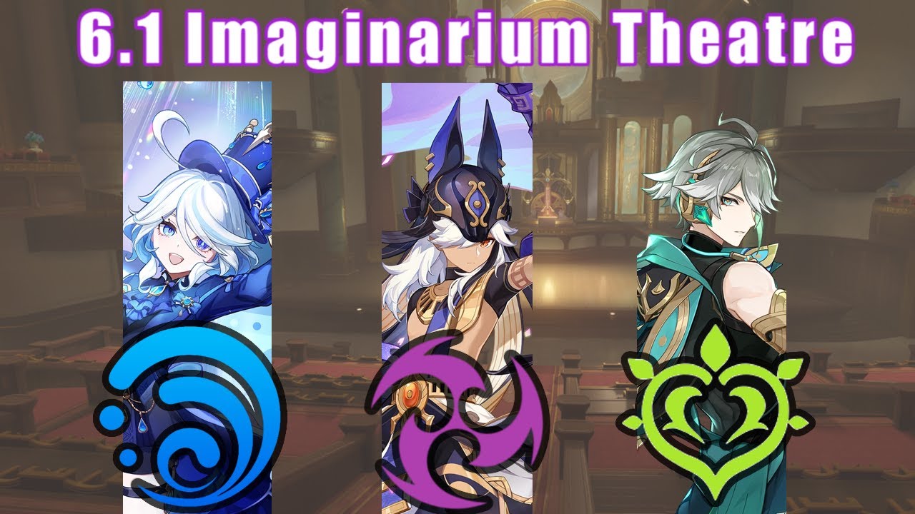6.1 Imaginarium Theatre Lunar Mode - Hydro, Electro, Dendro