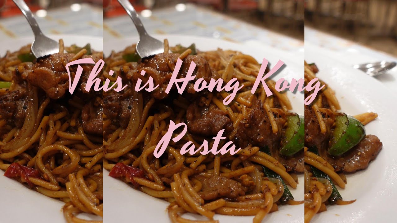 Hong Kong Cafe Pastas, From Ketchup to Pickled Mustard Green
