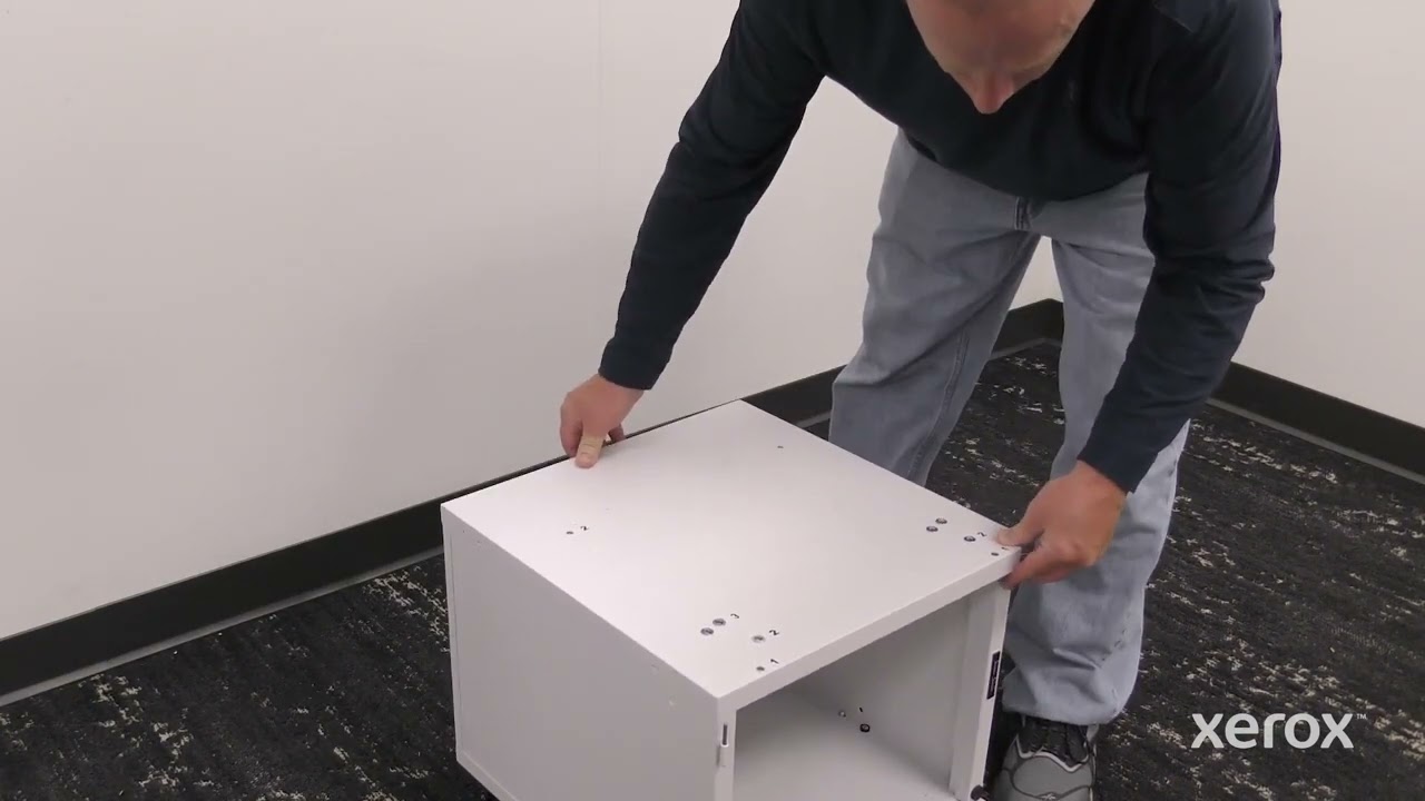Xerox® VersaLink® C625 Color Multifunction Printer Stand Install