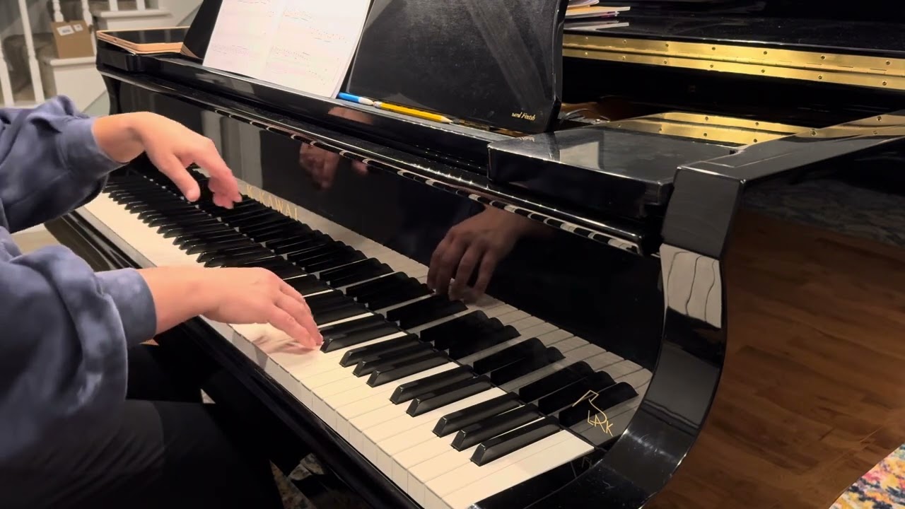 Etude in A Minor (Raindrop) by Phillip Keveren (Primary 4)