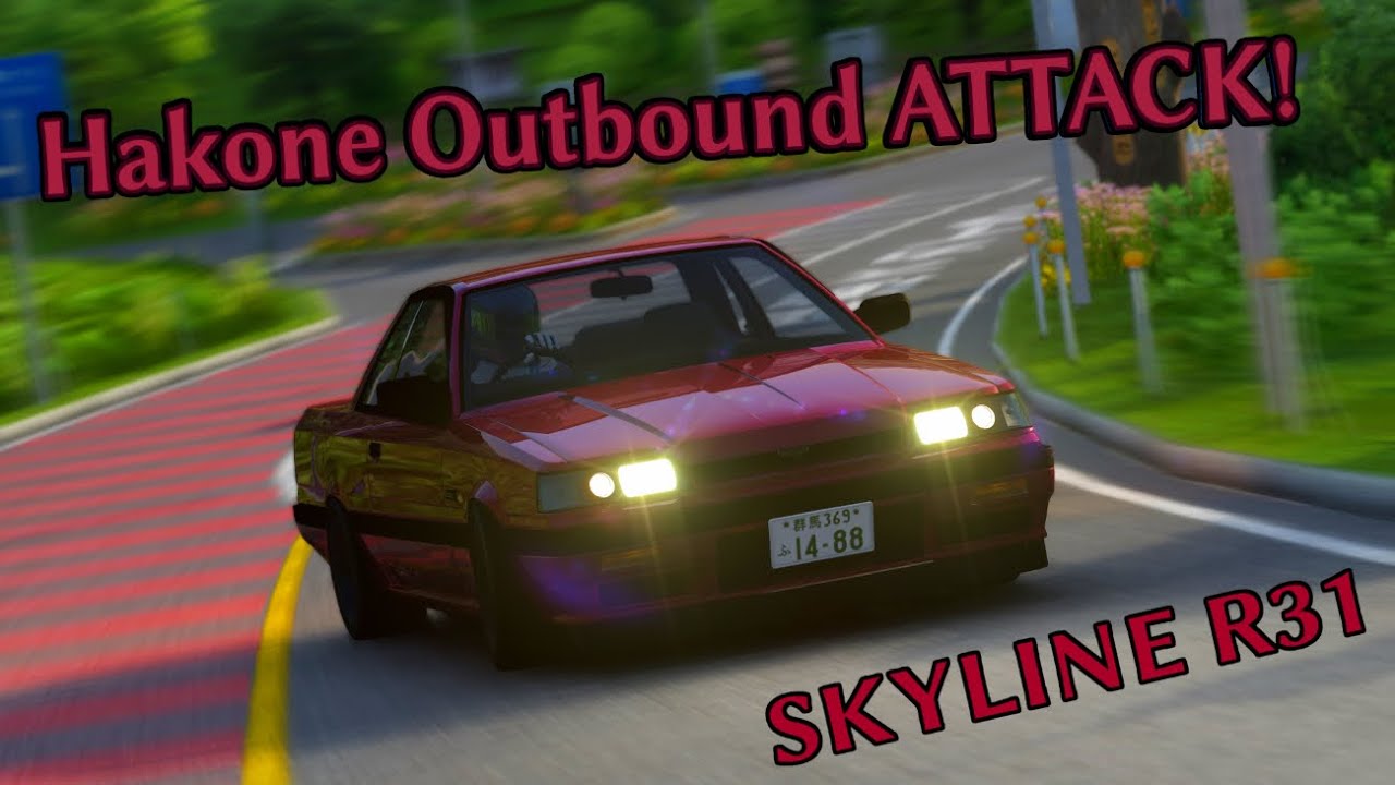 Hakone Outbound ATTACK! -- Nissan Skyline R31 -- Assetto Corsa