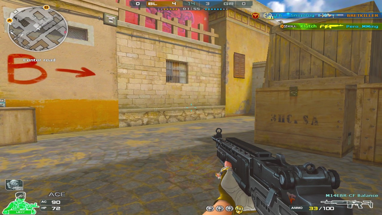 Crossfire PH M14 EBR-Balance Gameplay