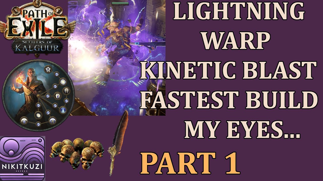 Poe 3.27 | Lightning Warp Build | Kinetic Blast | Fastest Build | Budget | Bright Flashes | Part 1