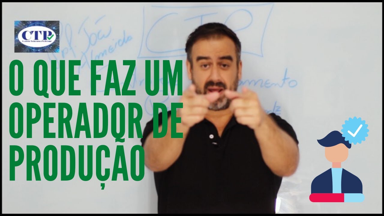 O que faz um Operador de Produção Industrial?