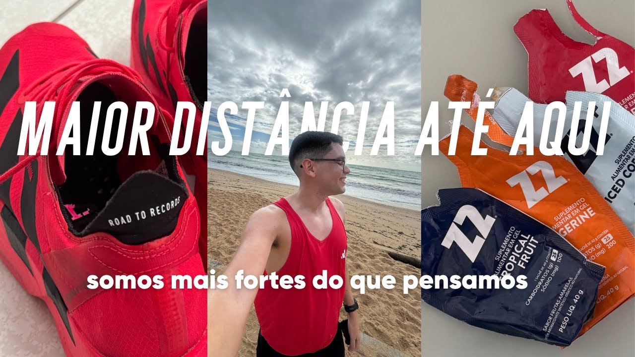 21 km sub 1h30: maior longão do ciclo e testando os géis para a meia maratona