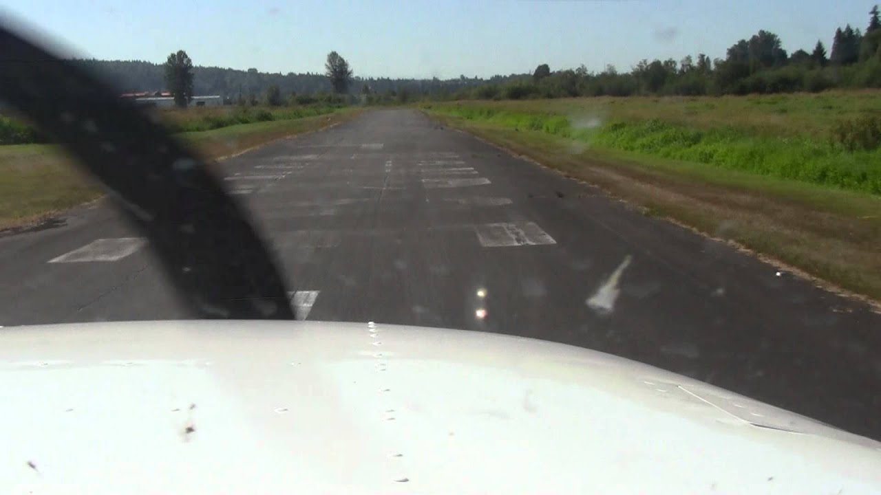 Firstair Airfield (W16) Monroe, Wa. 2011  (Near miss with pedestrian)