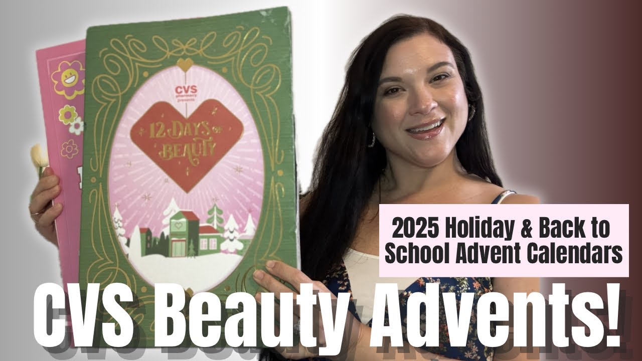 АДВЕНТ-КАЛЕНДАРИ CVS BEAUTY 2025: распаковка и обзор из отпуска! 😅