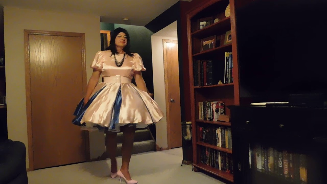 Pink and Blue Dress