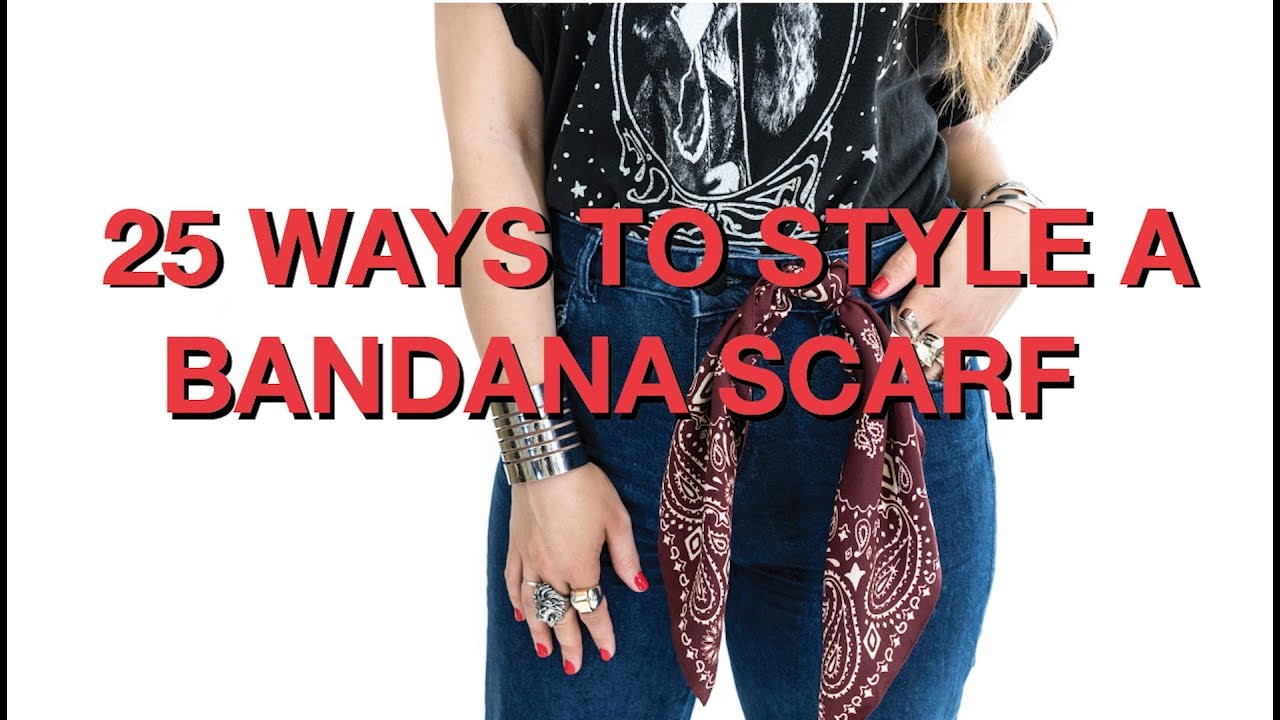 Wear It Wednesday | 25 Ways to Style Bandana Scarves
