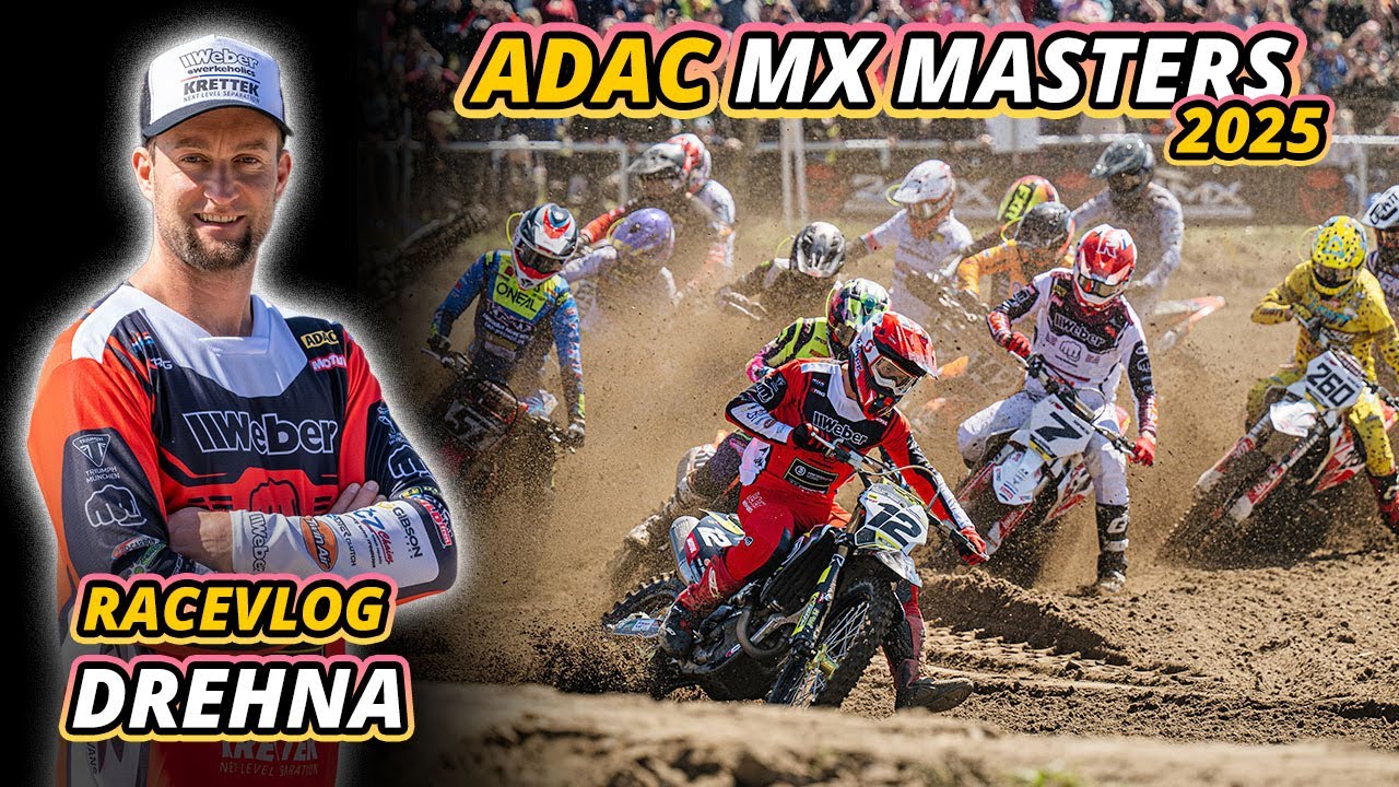 ADAC MX Masters Saisonauftakt Fürstlich Drehna 2025: Max Nagl's erster Sieg auf Triumph! Racevlog