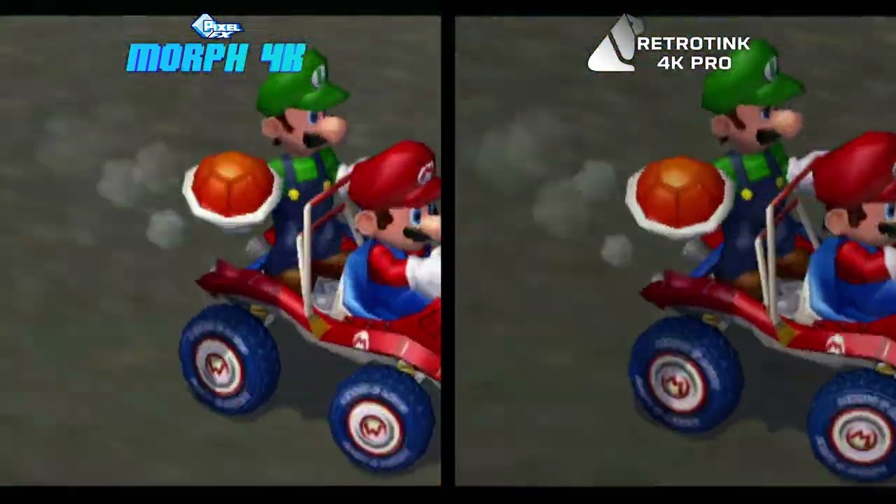 PixelFX Morph 4K vs. RetroTink 4K Pro