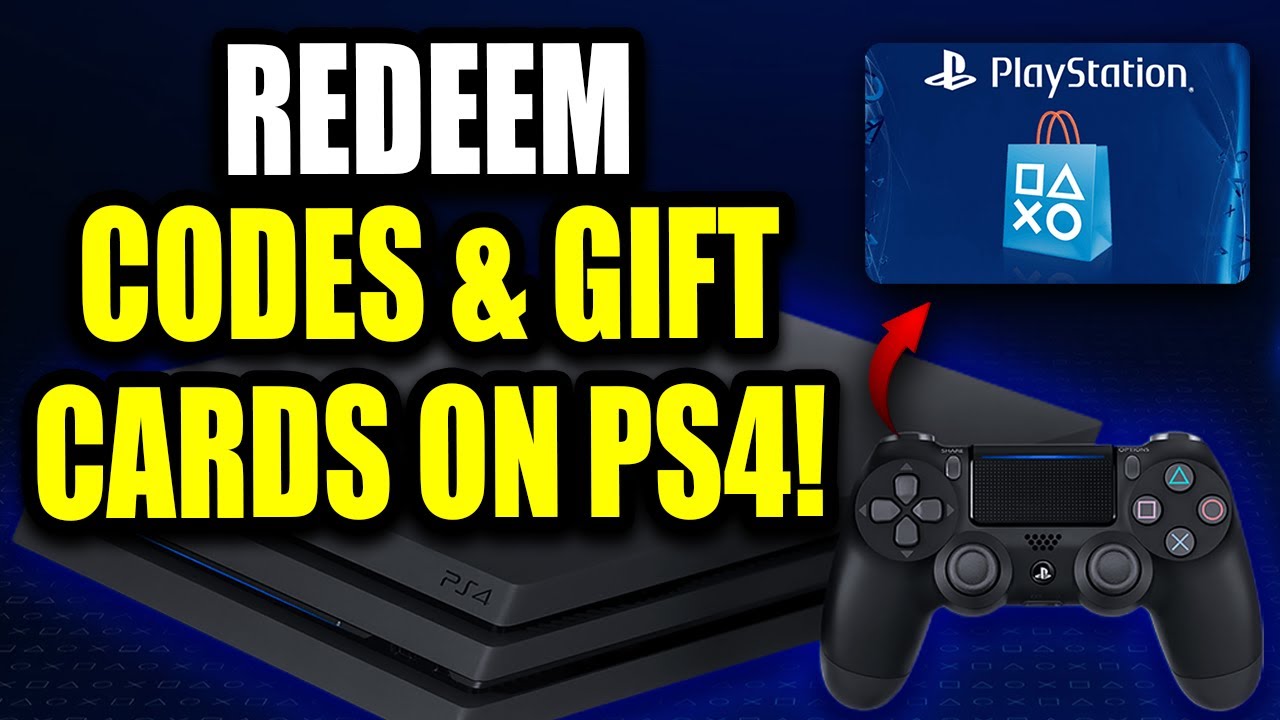 Как активировать коды/подарочные карты на PS4! Активация подарочных карт и кодов для PlayStation ...