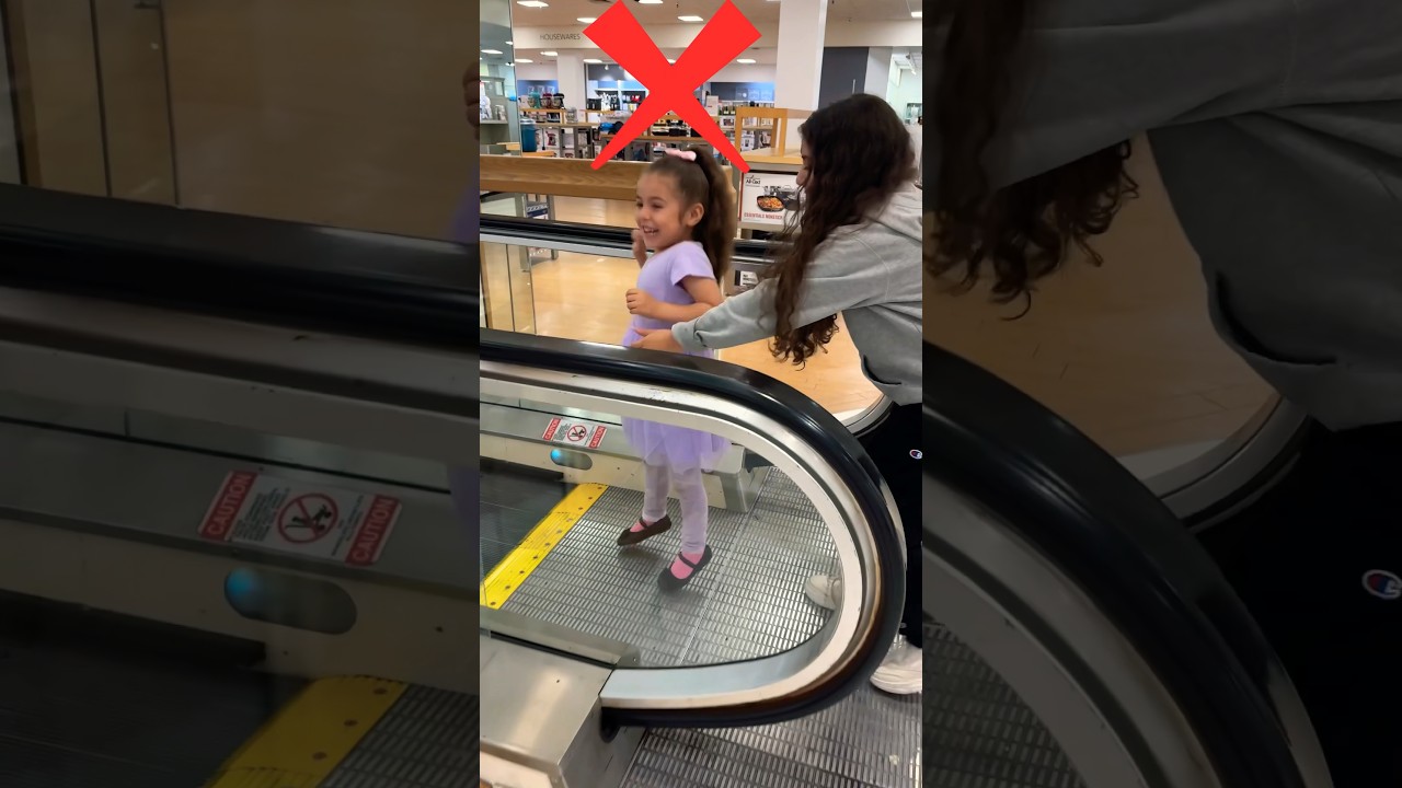 Safety tips in the escalator for Kids #safetytips #kidsvideos #kidsvideo #shorts
