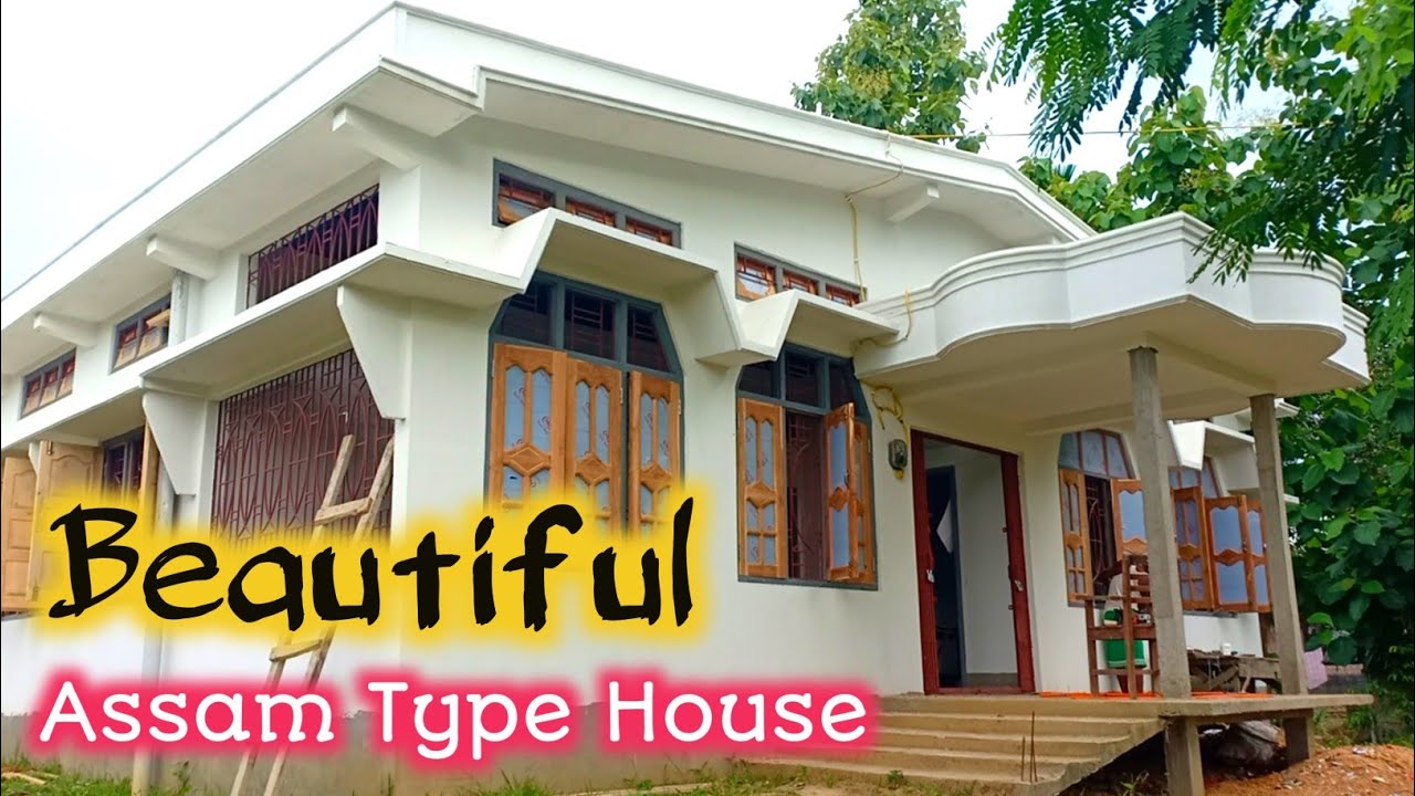 Assam Type House Design || ধুনীয়া ঘৰ || Assam Type House 4 Bedroom | Assam Type House Front Design