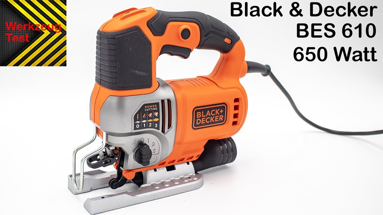 Werkzeug Test - Stichsäge Black und Decker BES610k