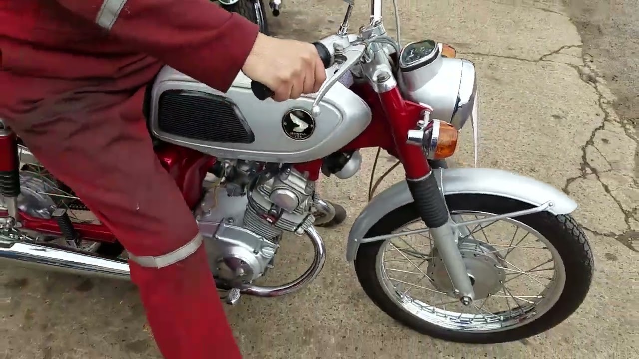 Honda 125SS 125cc 1970 года у Энди Тирнанса #08877HDA