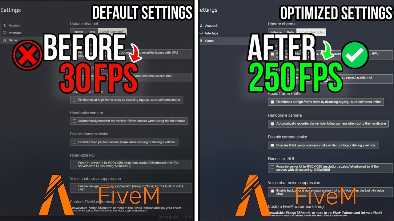 FiveM 2026: Best Settings for Max FPS & Accuracy