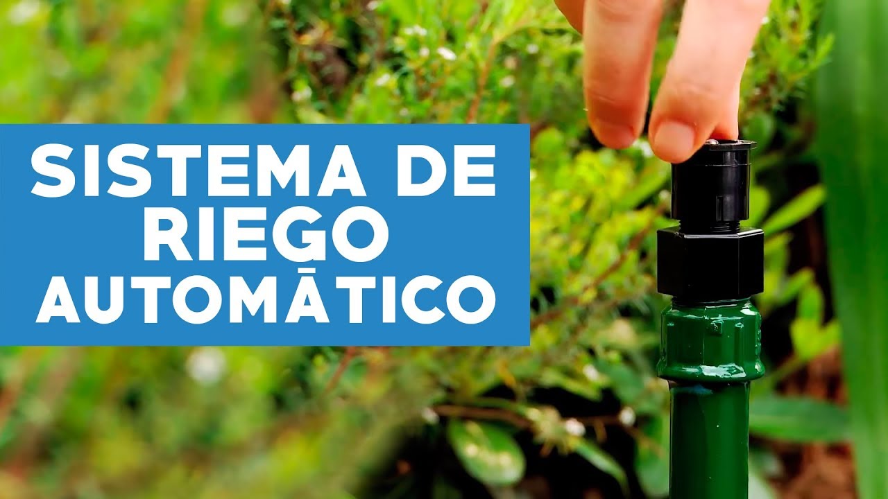¿Cómo implementar un sistema de riego automático en el jardín?