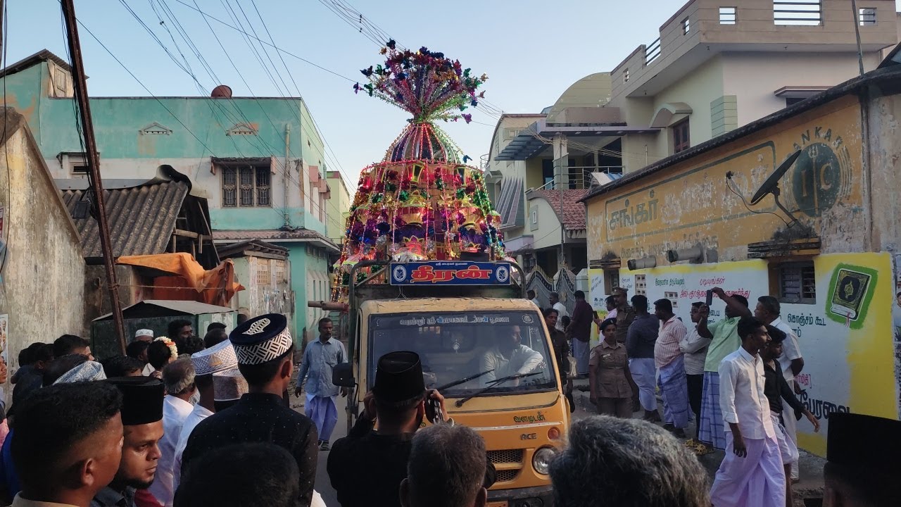 முத்துப்பேட்டை அரபு சாகிபு பள்ளி வாசல் ஹந்தூரி விழா 535ஆம் ஆண்டு 23 /04/2023